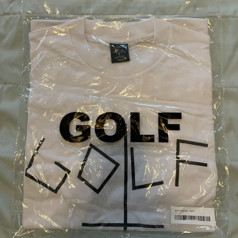 Golf Wang Boxcutter Men’s Large Odd Future OFWGKTA 10th Anniversary White